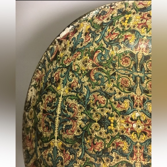 Alfred E. Knobler Viking Import Bowl Alcohol Proof Paper Mache Dish - Picture 3 of 10